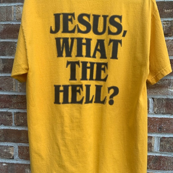 Stolen Project JESUS, WHAT THE HELL? t-shirt 2019 HTF - Picture 4 of 5